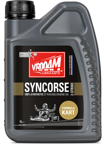 Vrooam Lubricants 2T Racing Engine Oil 1L CIK HOMOLOGATED